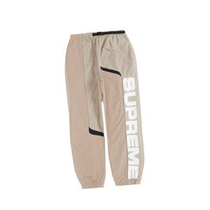 Supreme S Paneled Belted Track Pants